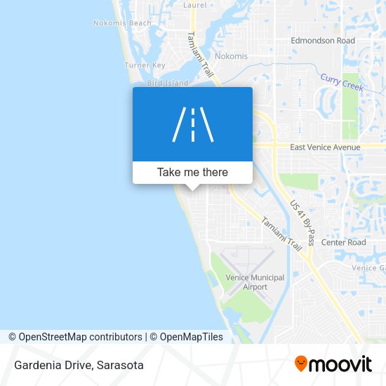 Mapa de Gardenia Drive