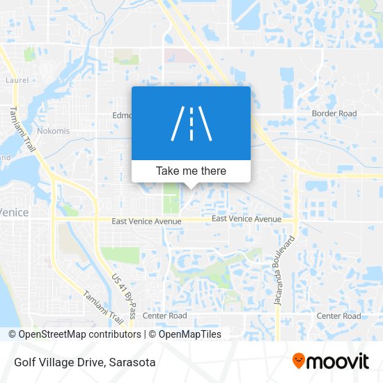 Mapa de Golf Village Drive