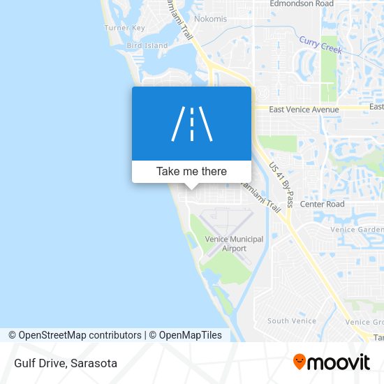 Gulf Drive map