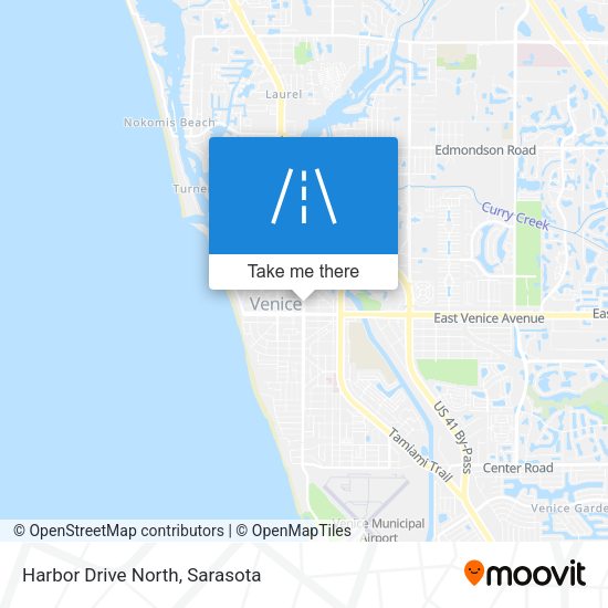 Harbor Drive North map