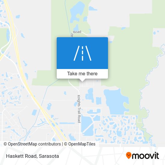 Mapa de Haskett Road