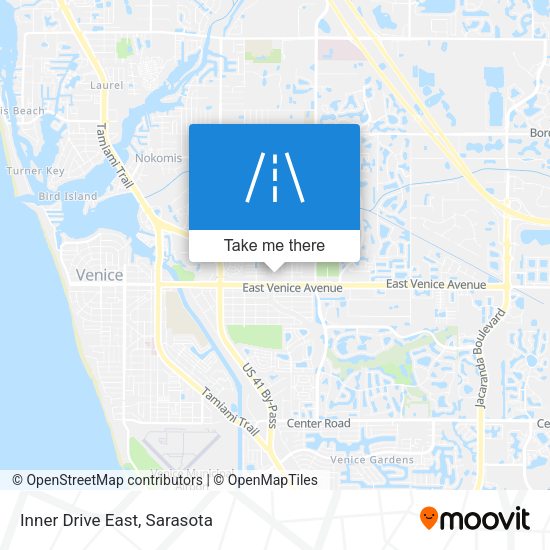Mapa de Inner Drive East