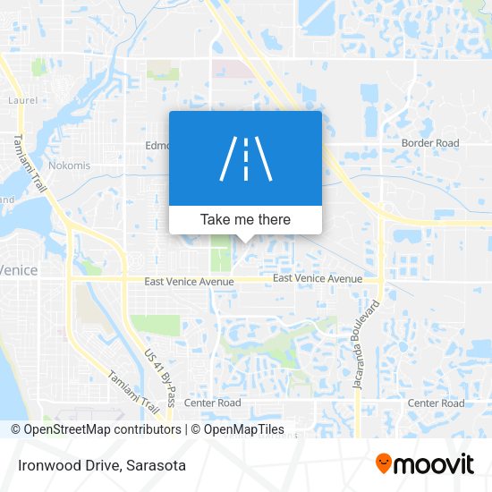 Ironwood Drive map