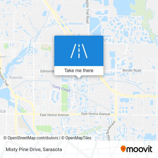 Mapa de Misty Pine Drive