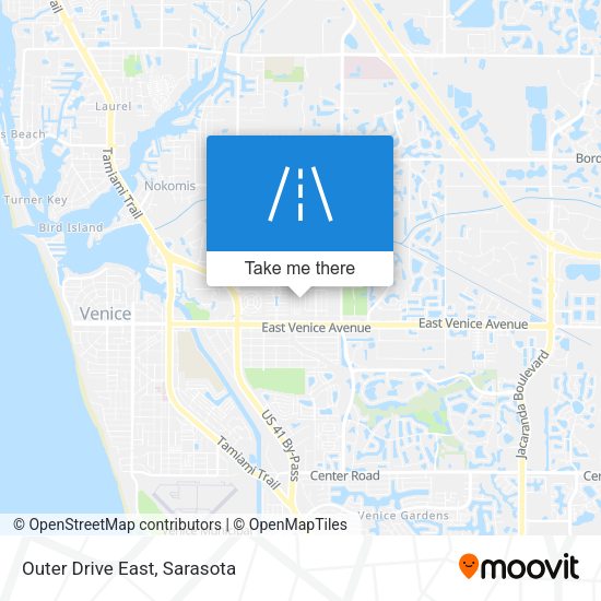 Mapa de Outer Drive East