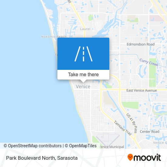 Mapa de Park Boulevard North