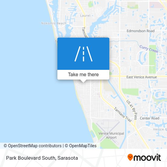 Mapa de Park Boulevard South