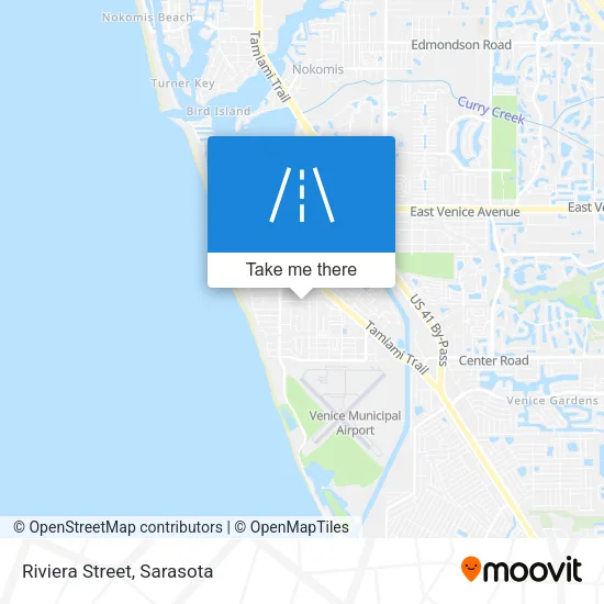 Riviera Street map
