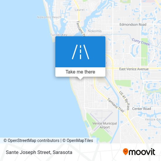 Mapa de Sante Joseph Street