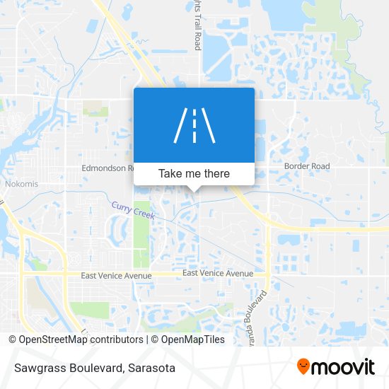 Mapa de Sawgrass Boulevard