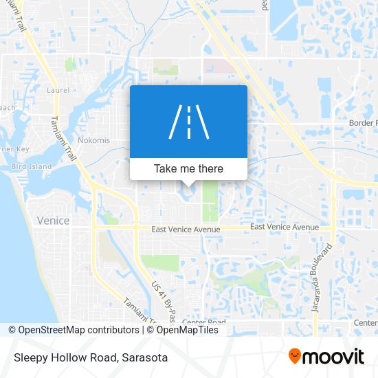 Mapa de Sleepy Hollow Road