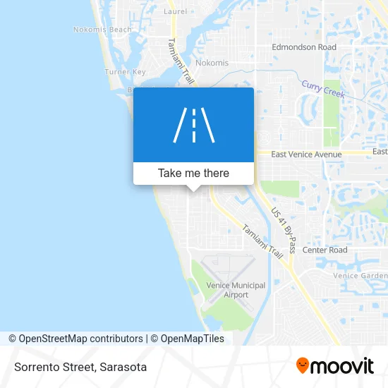 Sorrento Street map