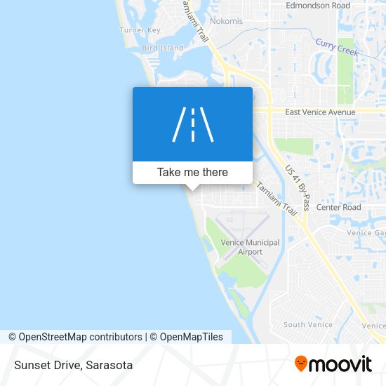 Mapa de Sunset Drive