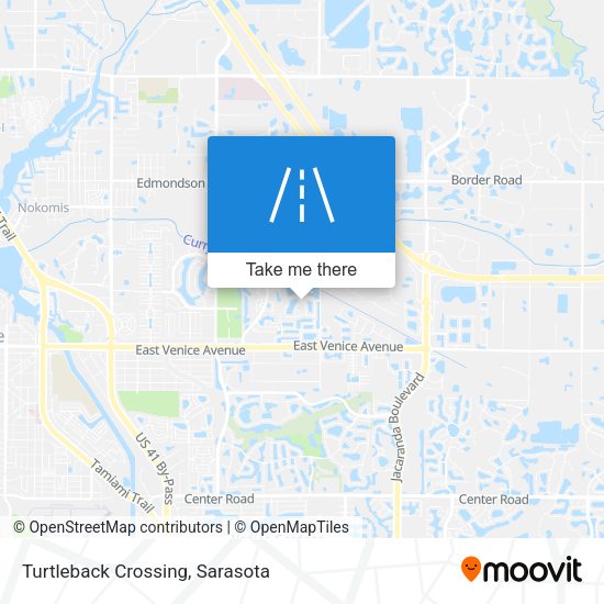 Turtleback Crossing map
