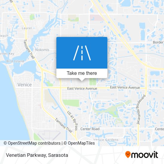 Venetian Parkway map
