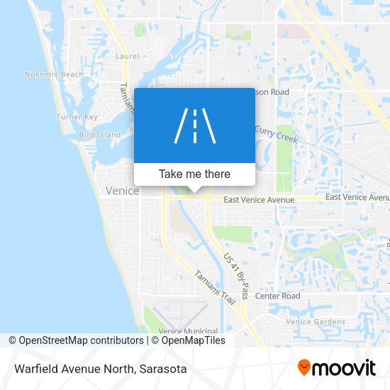 Mapa de Warfield Avenue North