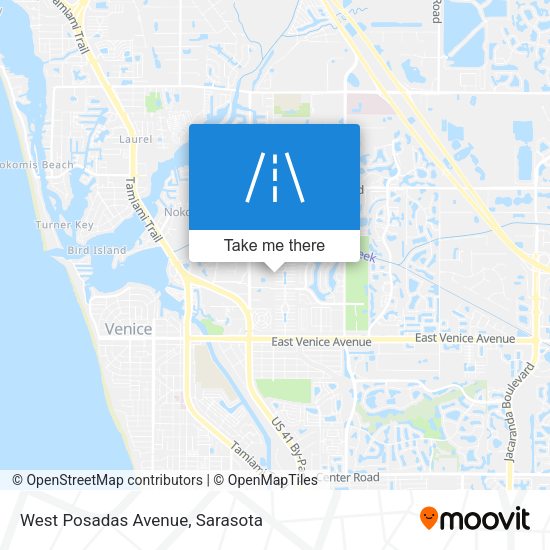 Mapa de West Posadas Avenue