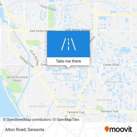 Alton Road map