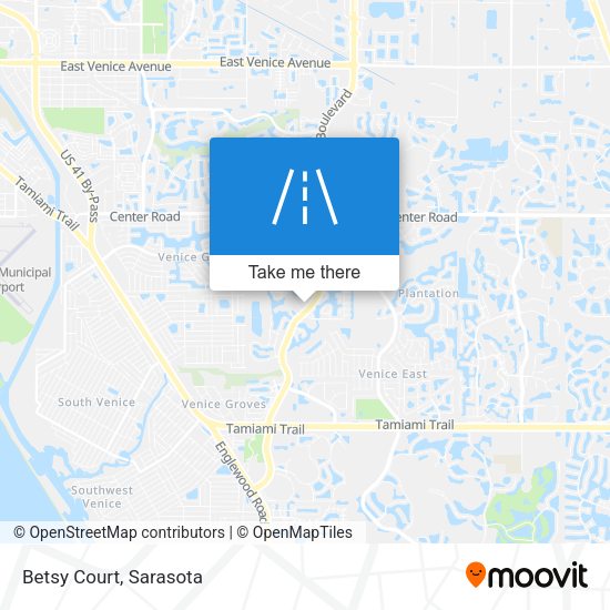 Mapa de Betsy Court