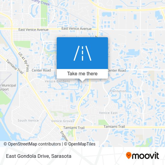 Mapa de East Gondola Drive