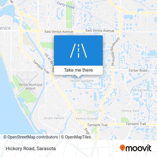Mapa de Hickory Road