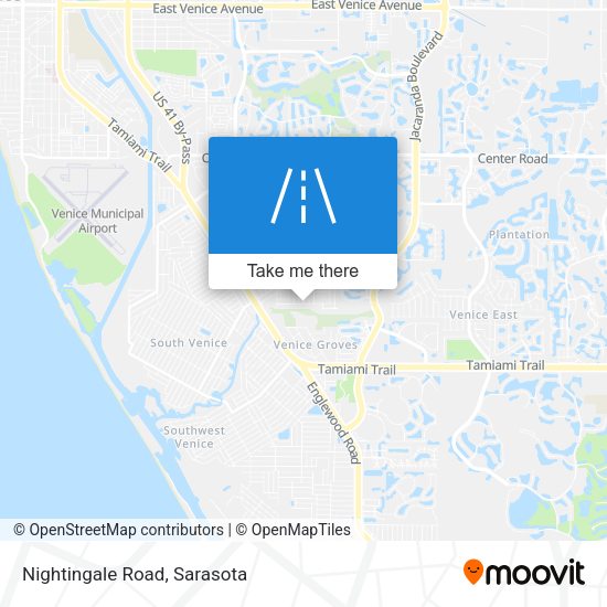 Mapa de Nightingale Road