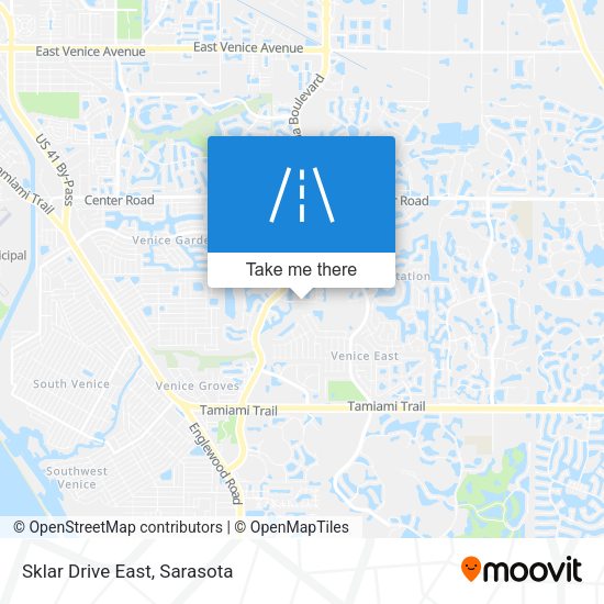 Mapa de Sklar Drive East