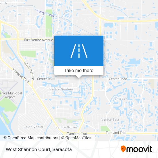 West Shannon Court map
