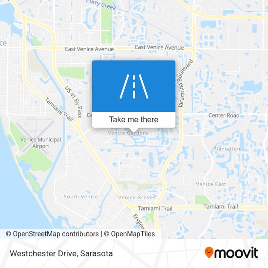 Mapa de Westchester Drive