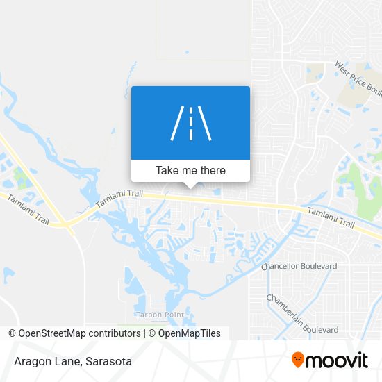 Mapa de Aragon Lane