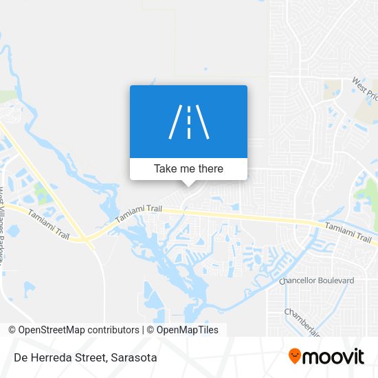 De Herreda Street map