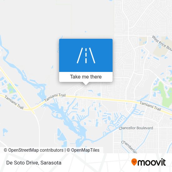 Mapa de De Soto Drive
