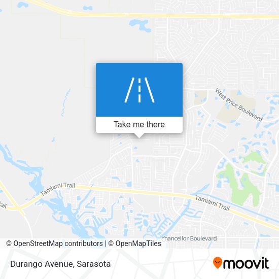 Mapa de Durango Avenue