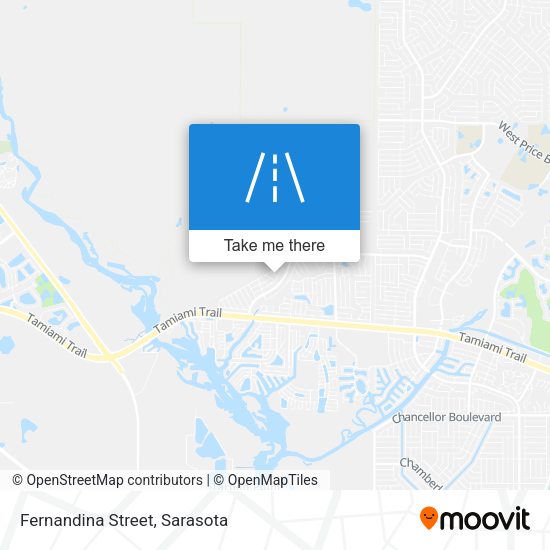 Fernandina Street map
