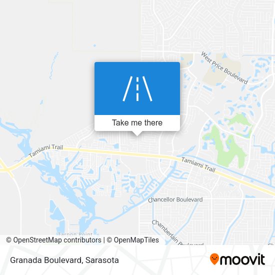 Mapa de Granada Boulevard
