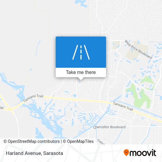 Mapa de Harland Avenue