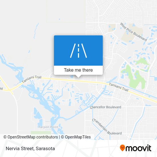 Mapa de Nervia Street