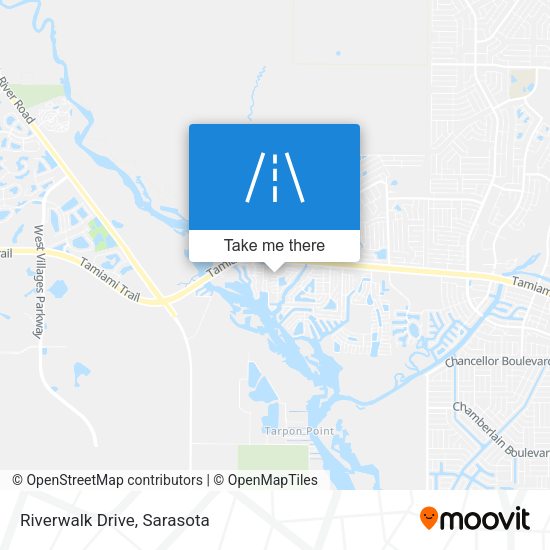 Mapa de Riverwalk Drive