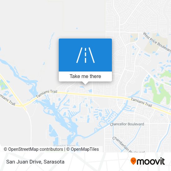 Mapa de San Juan Drive