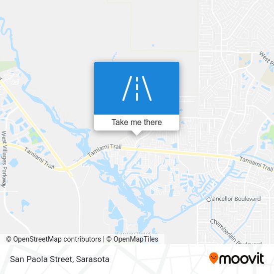 Mapa de San Paola Street