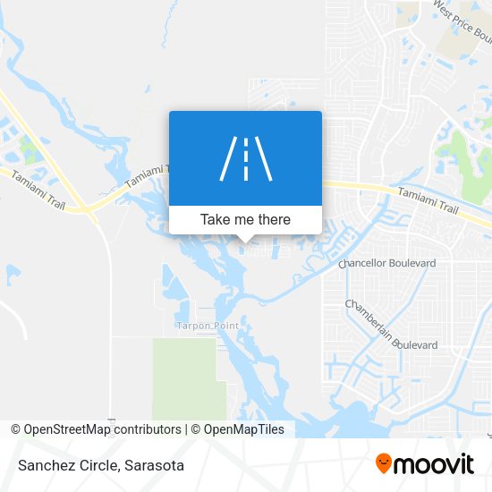 Mapa de Sanchez Circle