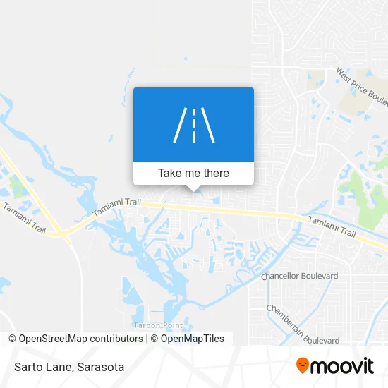 Sarto Lane map