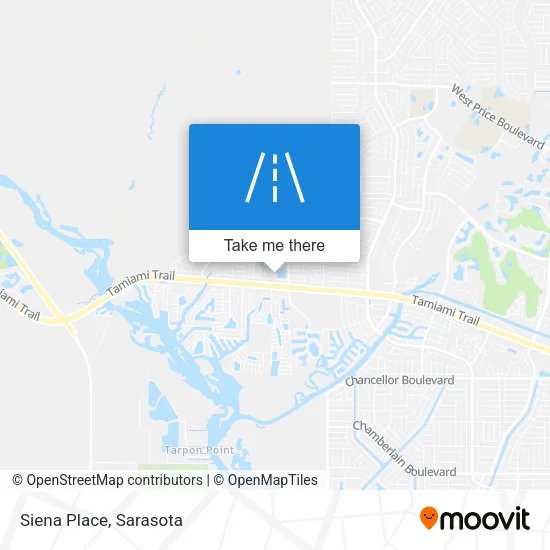 Siena Place map