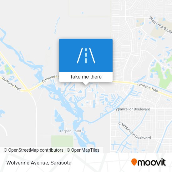 Wolverine Avenue map