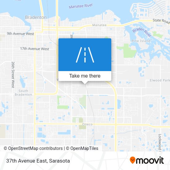 Mapa de 37th Avenue East