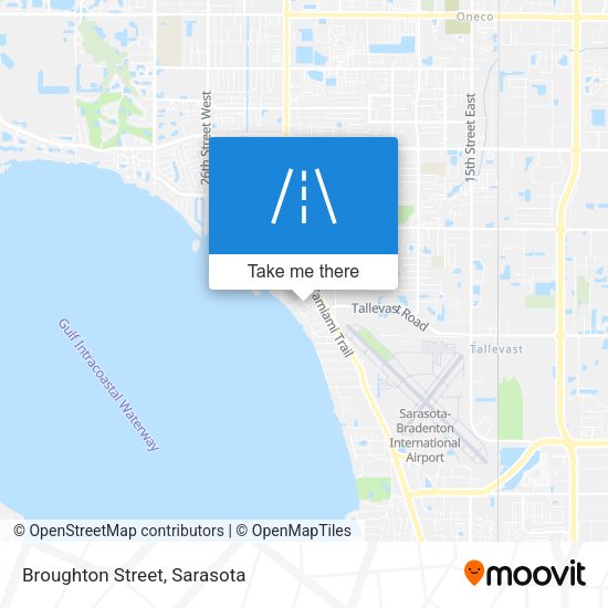Mapa de Broughton Street