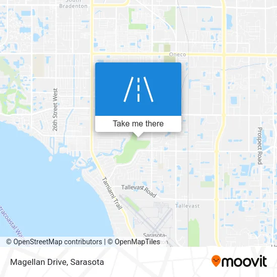Magellan Drive map