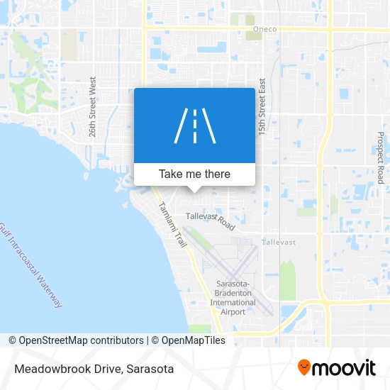 Meadowbrook Drive map