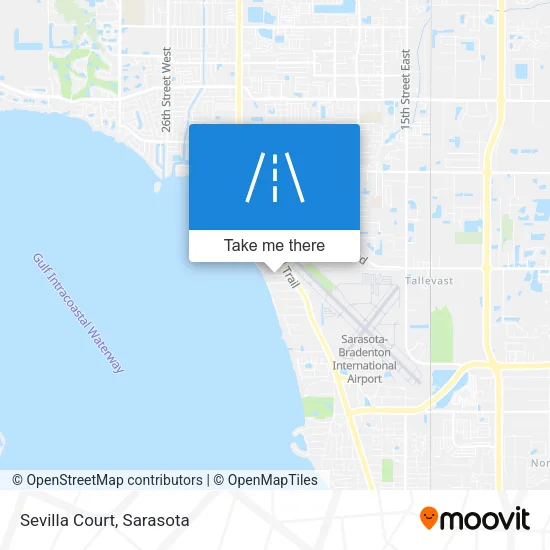 Sevilla Court map
