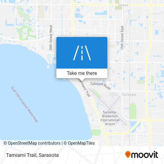 Mapa de Tamiami Trail